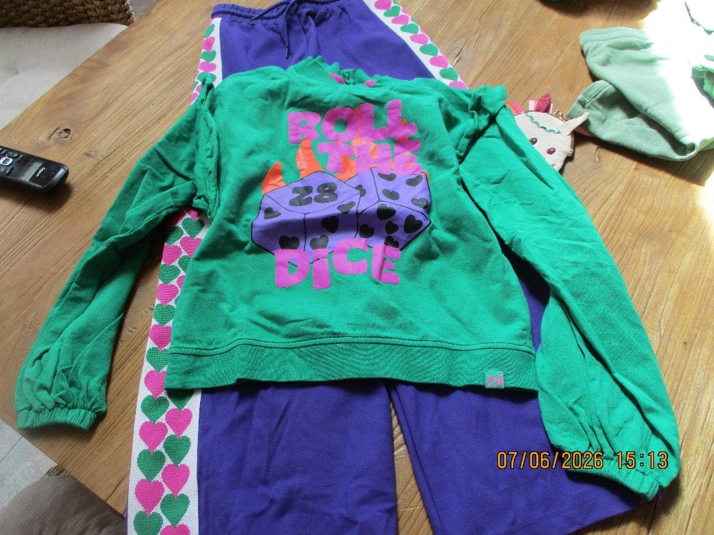 z8 broek maat 140 en trui maat 152-158 broek voor dun meisje, Gebruikt, Meisje, Z8, Ophalen of Verzenden