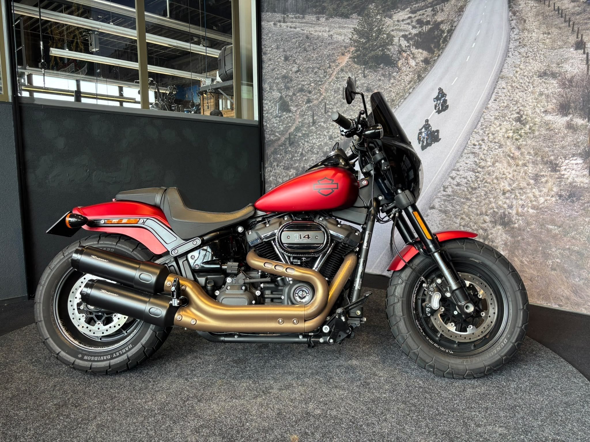 Harley-Davidson FXFBS Fat Bob 114 Solid Col. (bj 2019), Motoren, Laan van Vredenoord 33
2289 DA  RIJSWIJK, NL, Overig, Sales@harleydavidsonrotterdam.nl