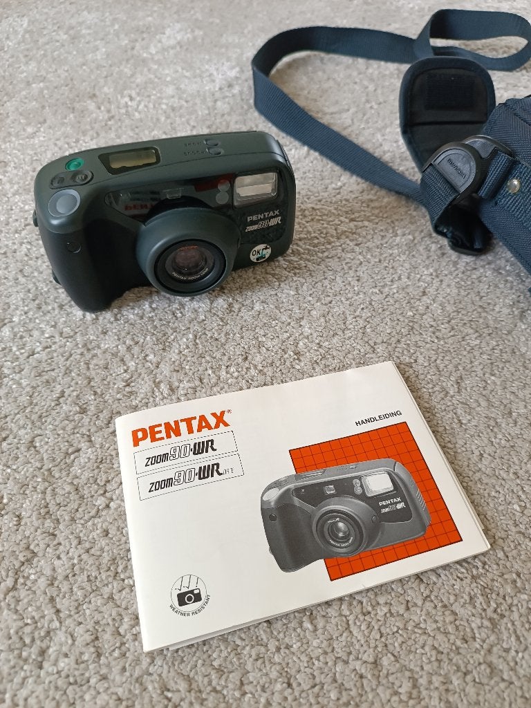 Pentax fotocamera, Ophalen of Verzenden, Zo goed als nieuw, Compact, Pentax