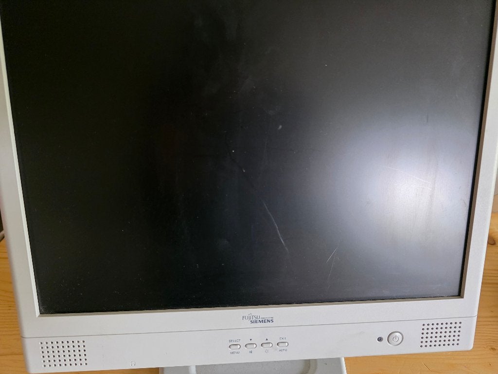Vintage pc scherm, Ophalen of Verzenden, Zo goed als nieuw, Onbekend