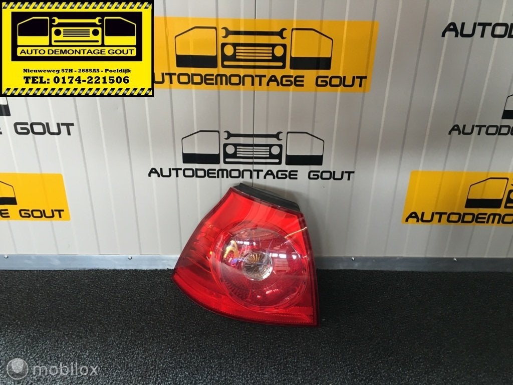 Volkswagen Golf V ('03-'08) Achterlicht 1K6 945 095 AC L.A, Gebruikt, Volkswagen, Ophalen of Verzenden, Volkswagen