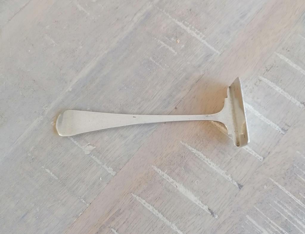 Eet schuifje van zilver, Antiek en Kunst, Antiek | Bestek, Ophalen of Verzenden