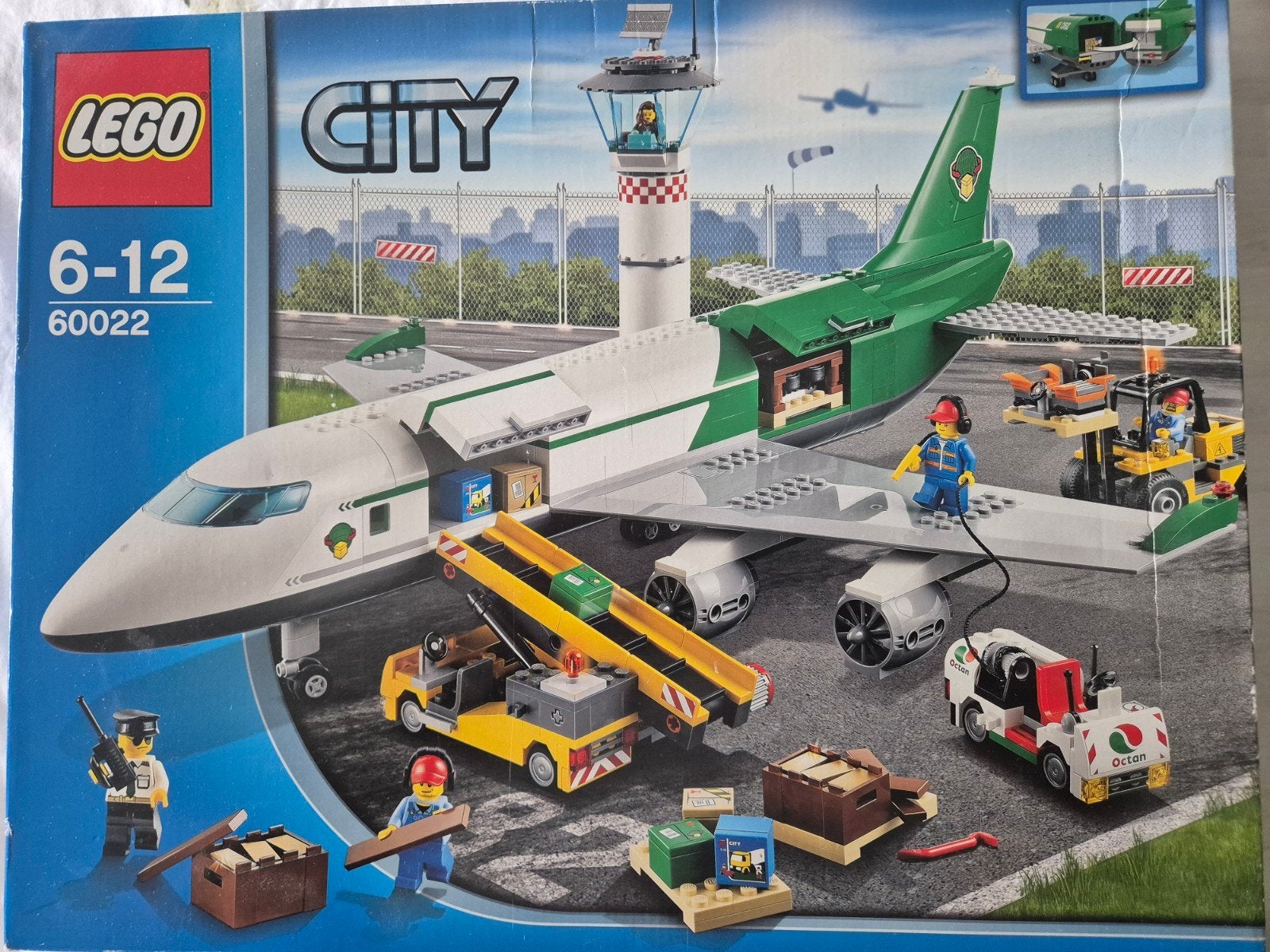 Lego City 60022 Groot Vrachtvliegtuig - Nieuw in doos