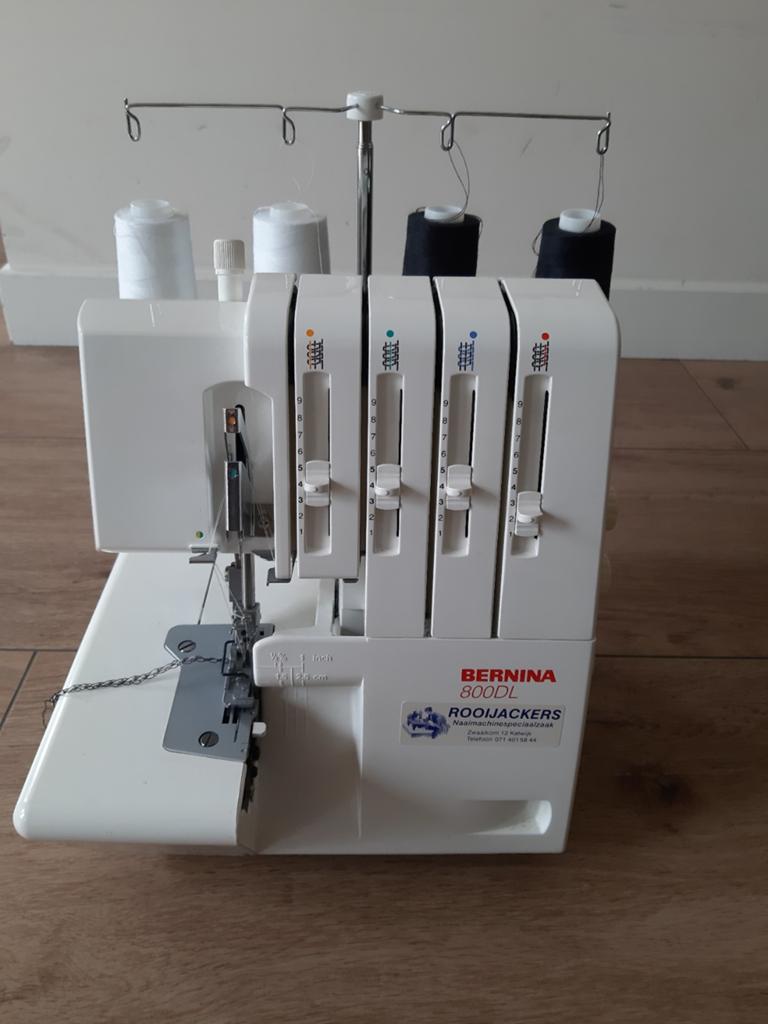 Lockmochine Bernina 800DL, Ophalen, Lockmachine, Bernina