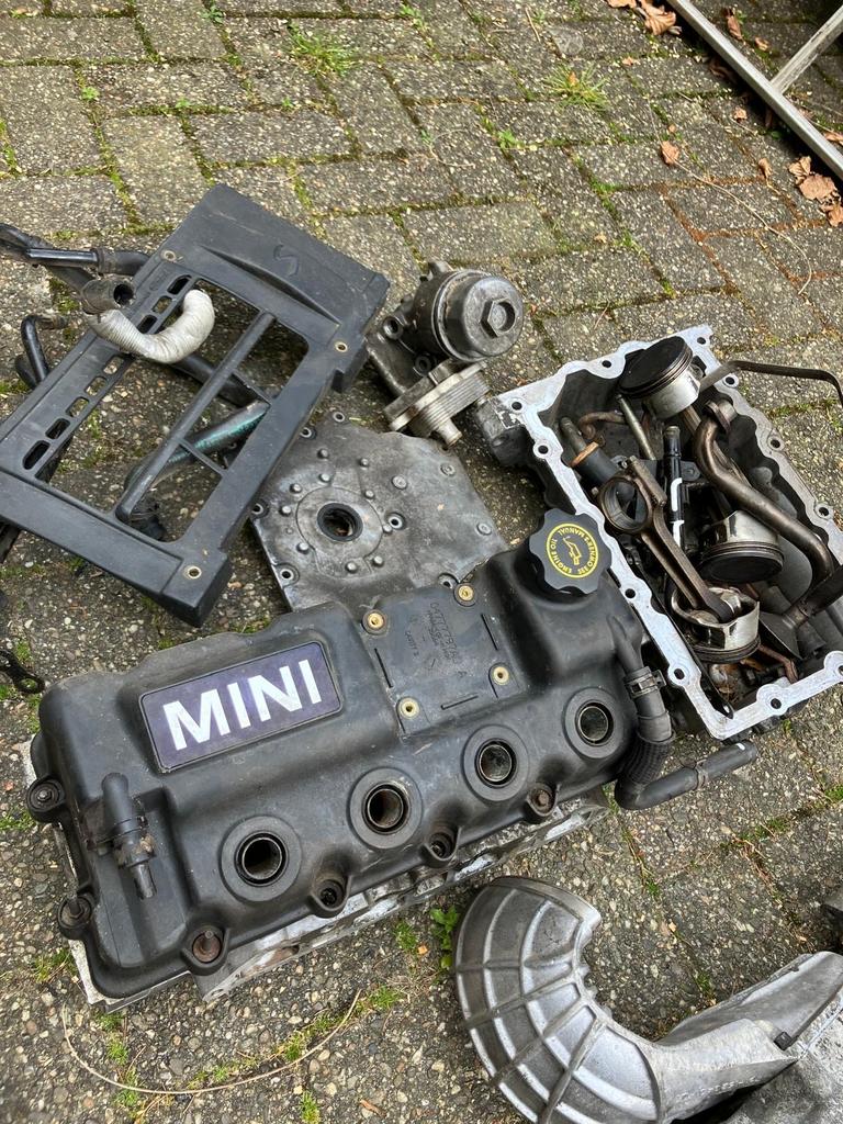 Mini Cooper S R53 Motorblok Onderdelen, zie foto’s, Ophalen, Gebruikt, Mini