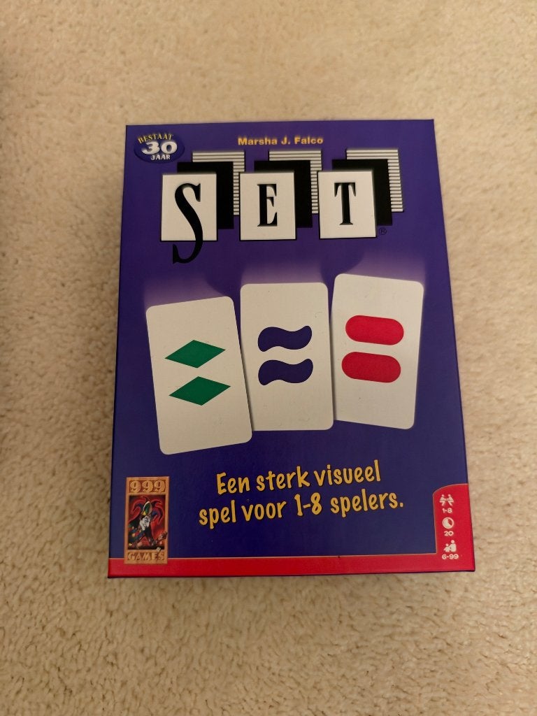 SET kaartspel, Ophalen, Nieuw
