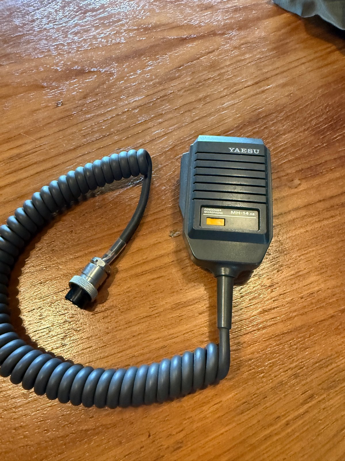 Vintage Yaesu MH-14A8 Handmicrofoon voor zendapparatuur, Ophalen of Verzenden, Gebruikt