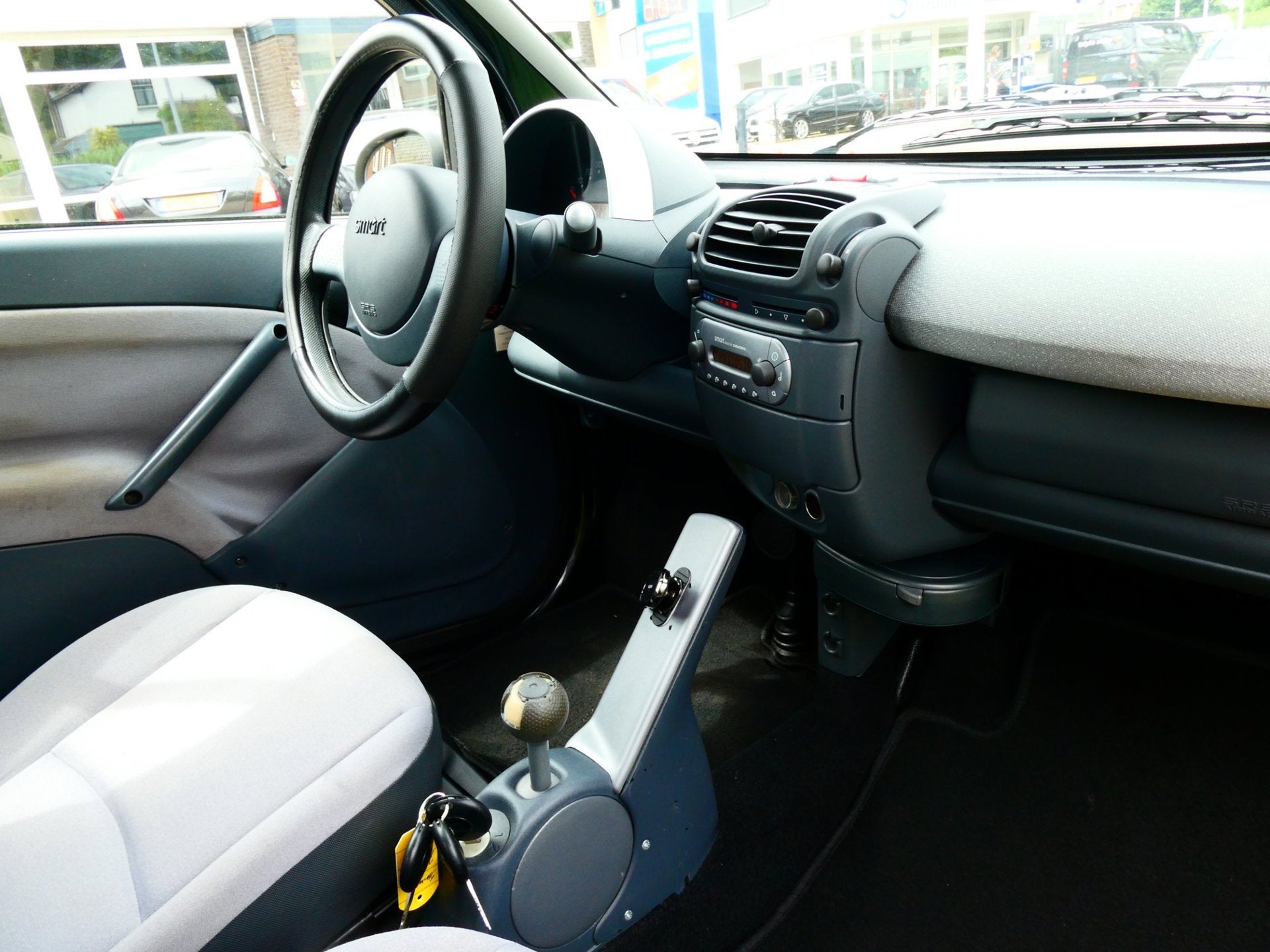 Smart City-coupé Smart & pure 84.000km. 2e eigenaar NAP Zui, Auto's, Smart, Gebruikt, 18 €/maand, Zwart, Bedrijf