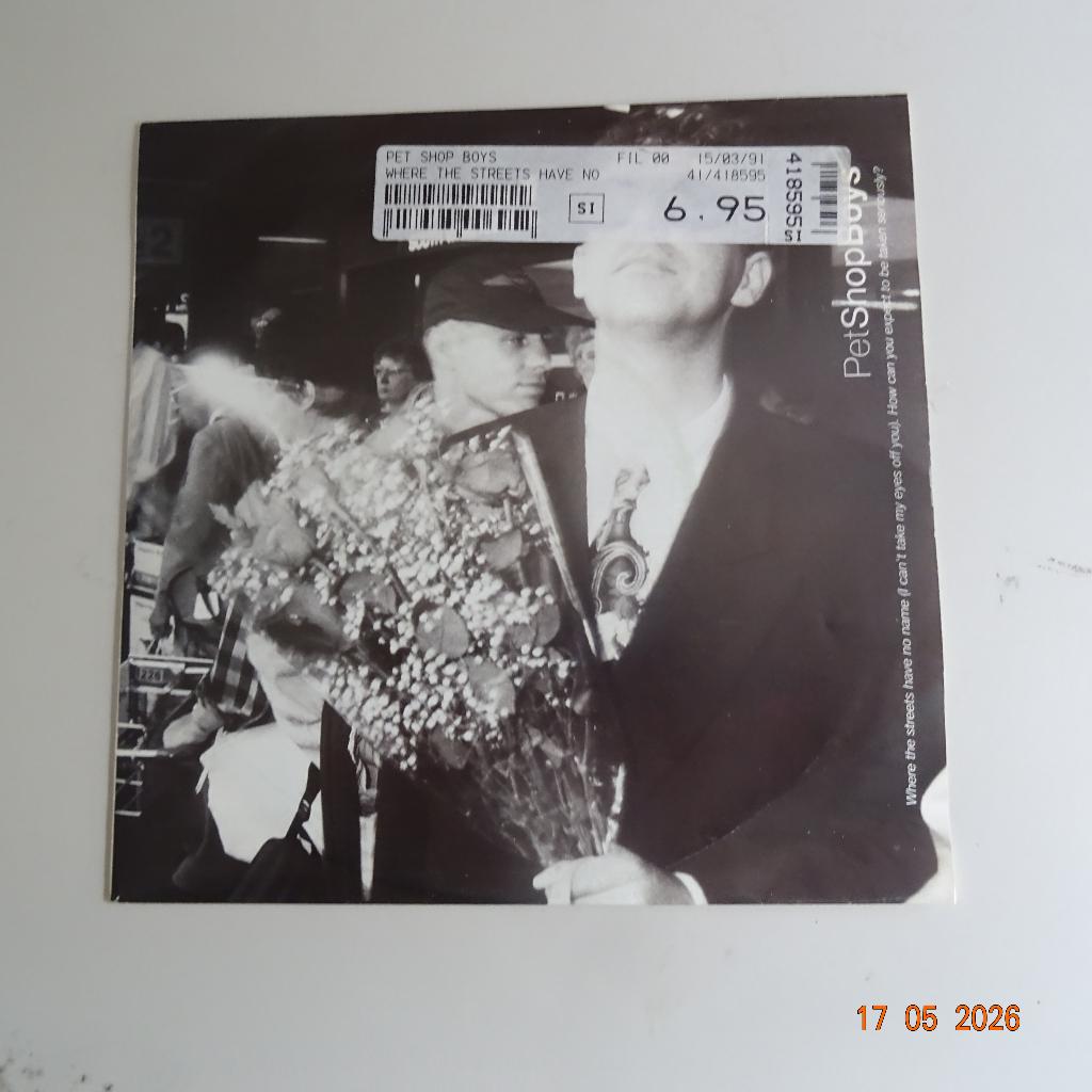 Pet Shop Boys - Where the streets have no name, Fotohoes, Verzenden, Gebruikt, Pop