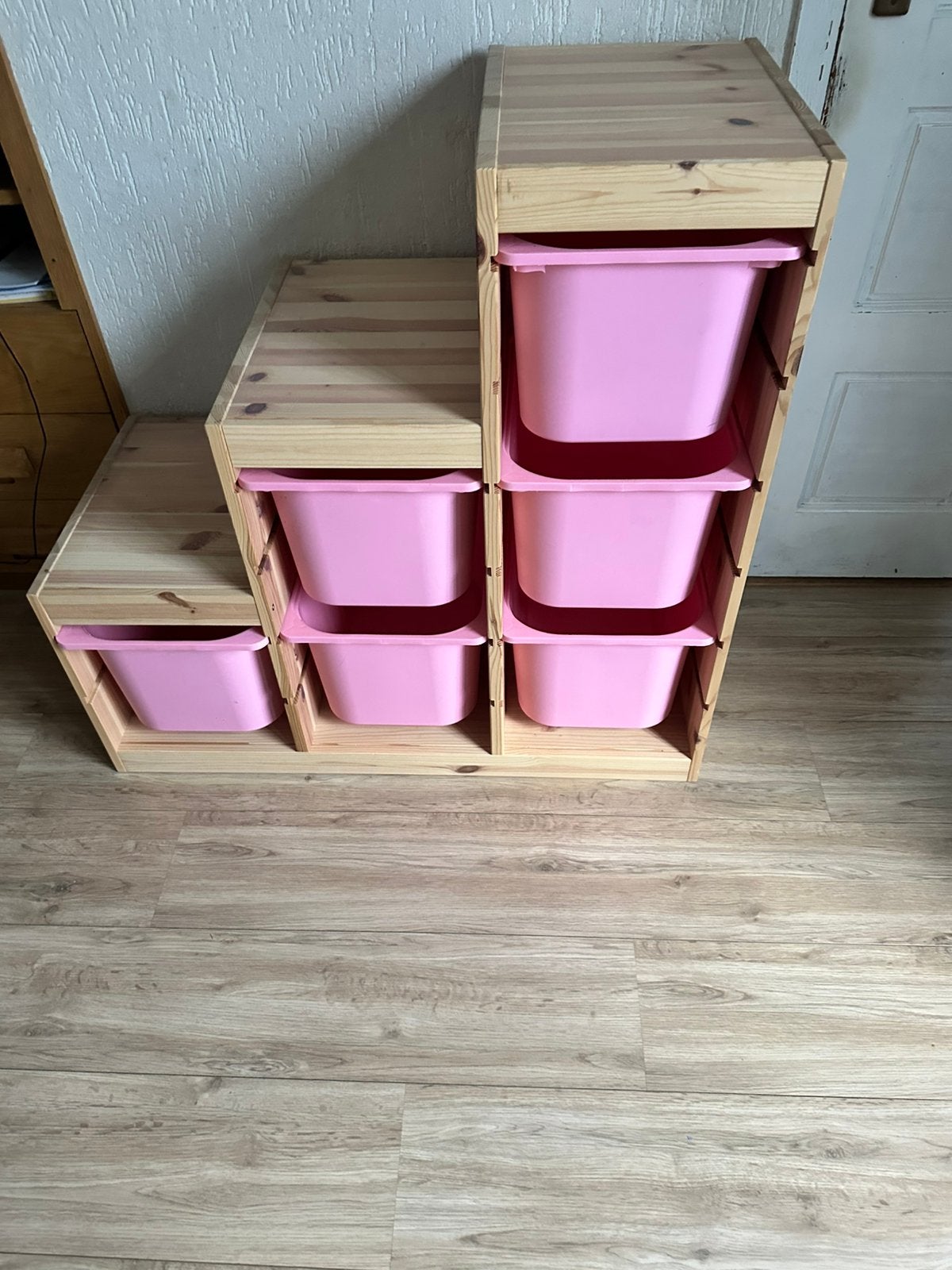 Ikea kasten met opbergbakken., Ophalen, Zo goed als nieuw