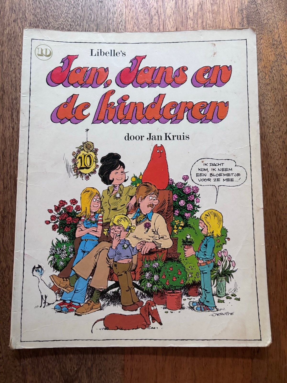 Jan, Jans en de kinderen - Eerste druk, reliëf editie, Boeken, Eén stripboek, Ophalen of Verzenden, Gelezen