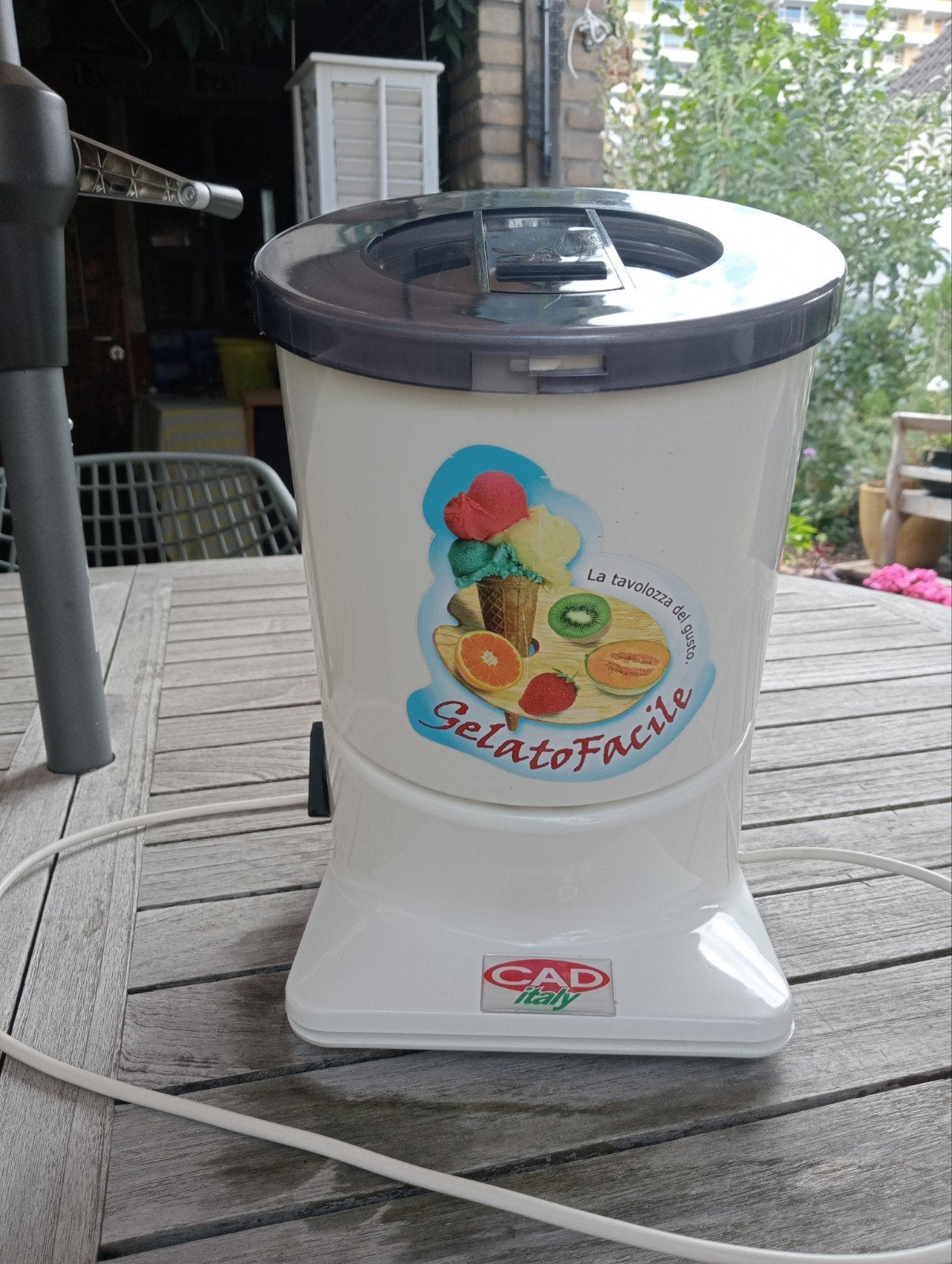 CAD Italy Gelato Facile IJsmachine - Zo goed als nieuw, Ophalen of Verzenden, Zo goed als nieuw, Koelelement