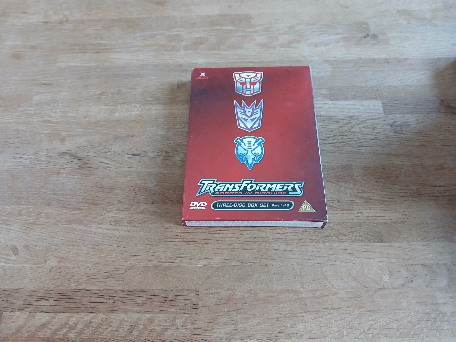 Transformers robots in disguise part 1 of 2 dvd, Verzamelen, Transformers, G1, Ophalen, Zo goed als nieuw