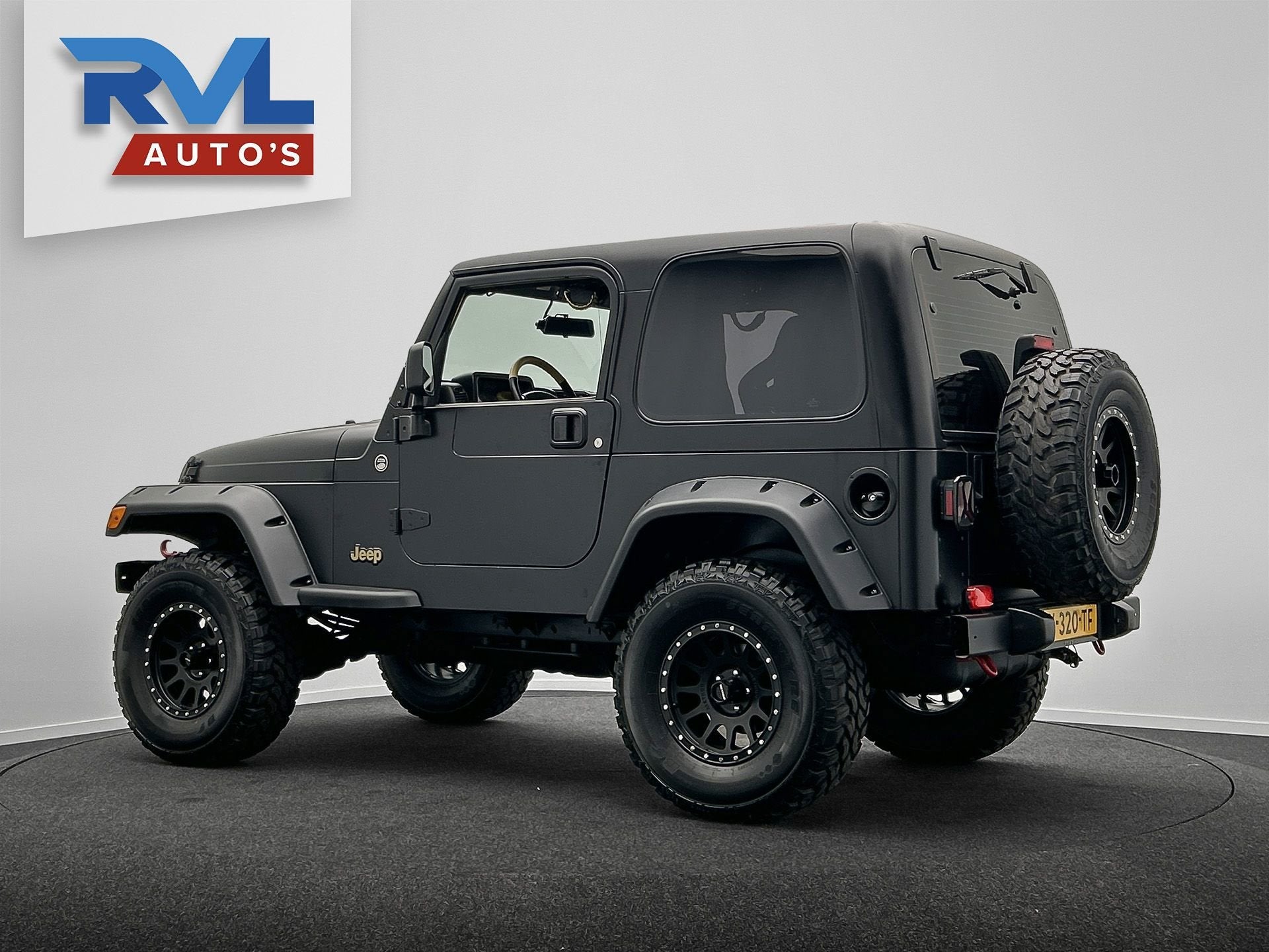 Jeep Wrangler 4.0i Hardtop TJ Automaat Airco Apple Car play, Auto's, Automaat, 450 kg, Gebruikt, Zwart