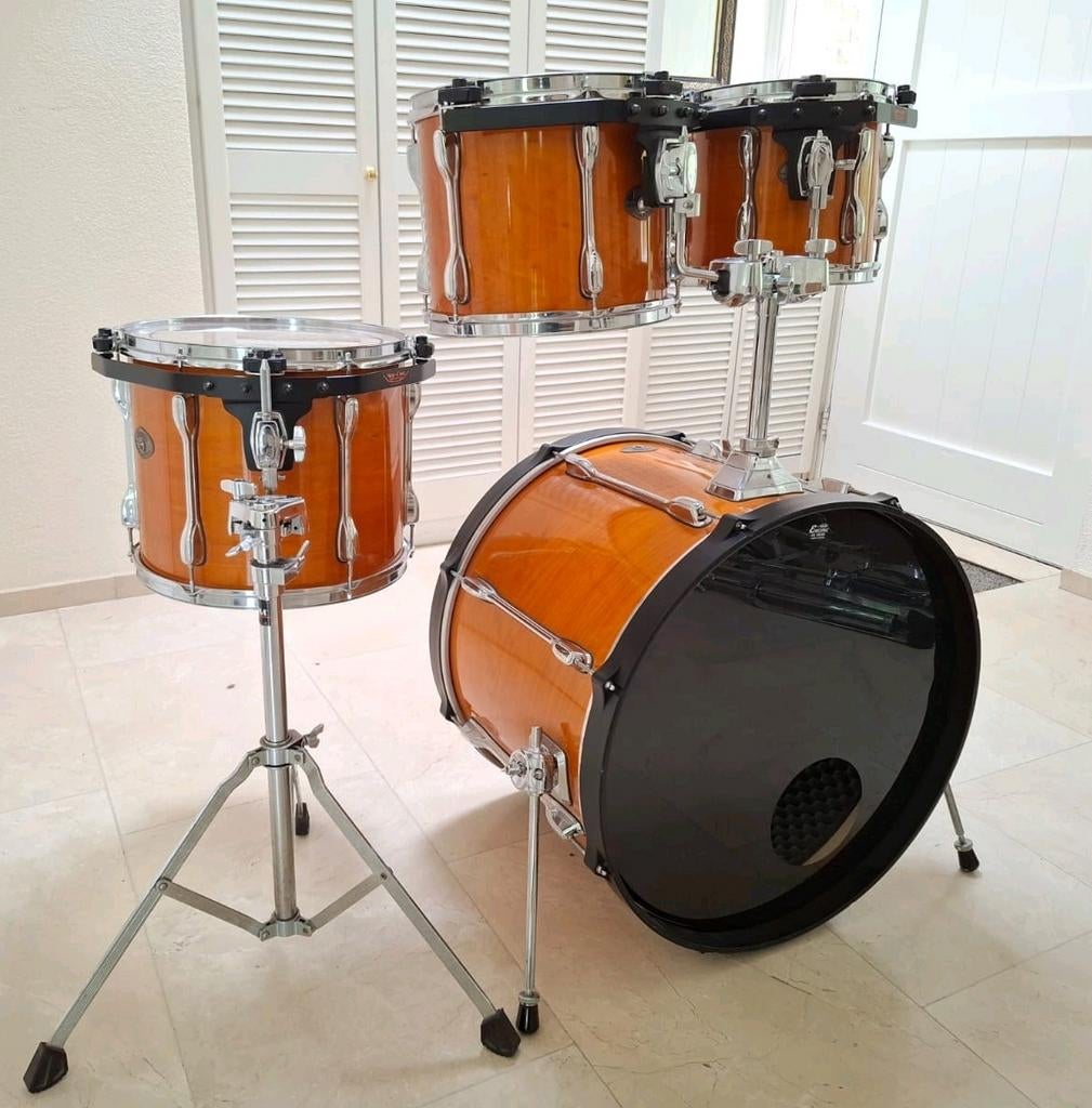 Tama Rockstar shell set drumstel Shellset, Muziek en Instrumenten, ., Drums of Percussie, Zo goed als nieuw, .