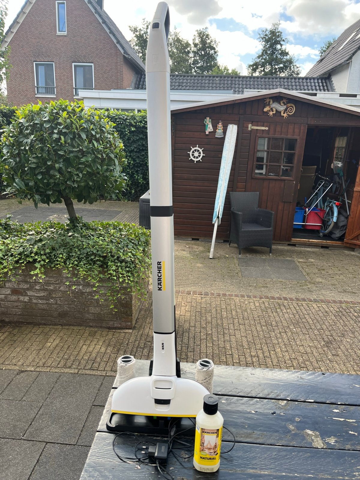 Kärcher FC 5 Draadloze Vloerreiniger - Compleet, Ophalen, Zo goed als nieuw, Draadloos, Vloerreiniger