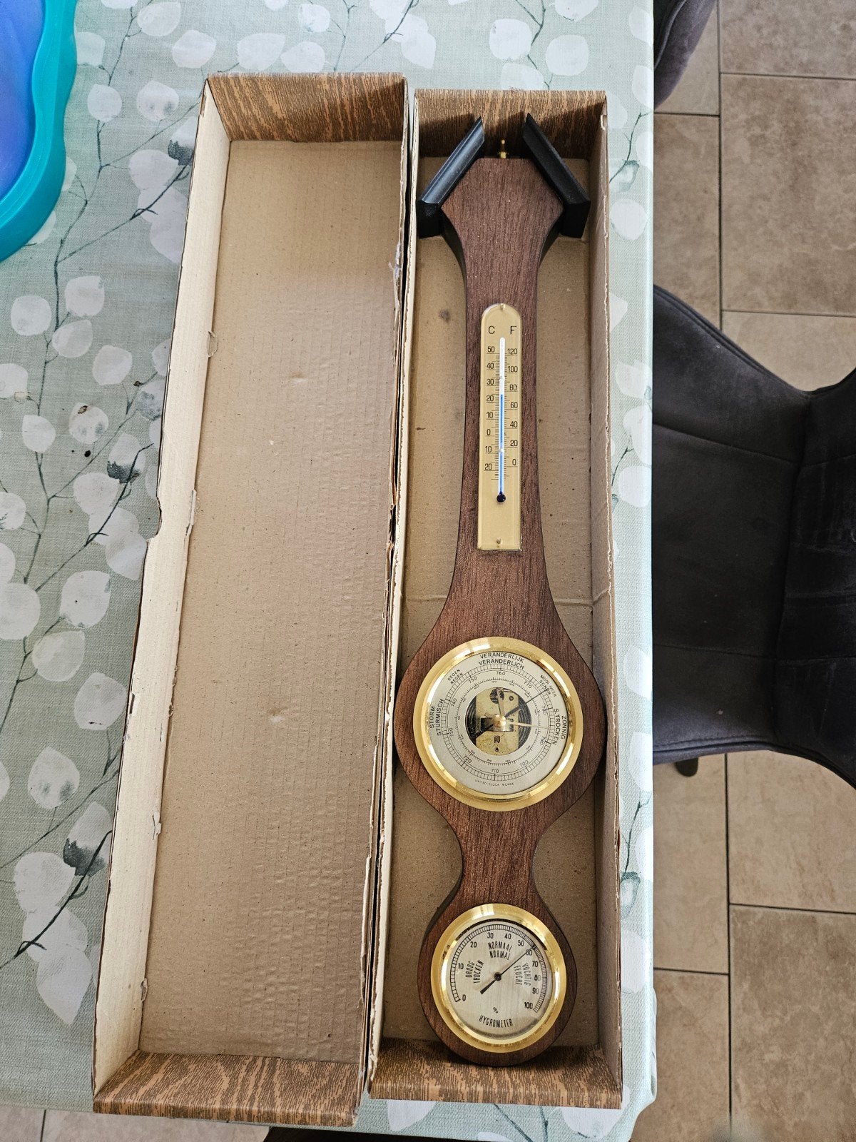 Barometer, Ophalen