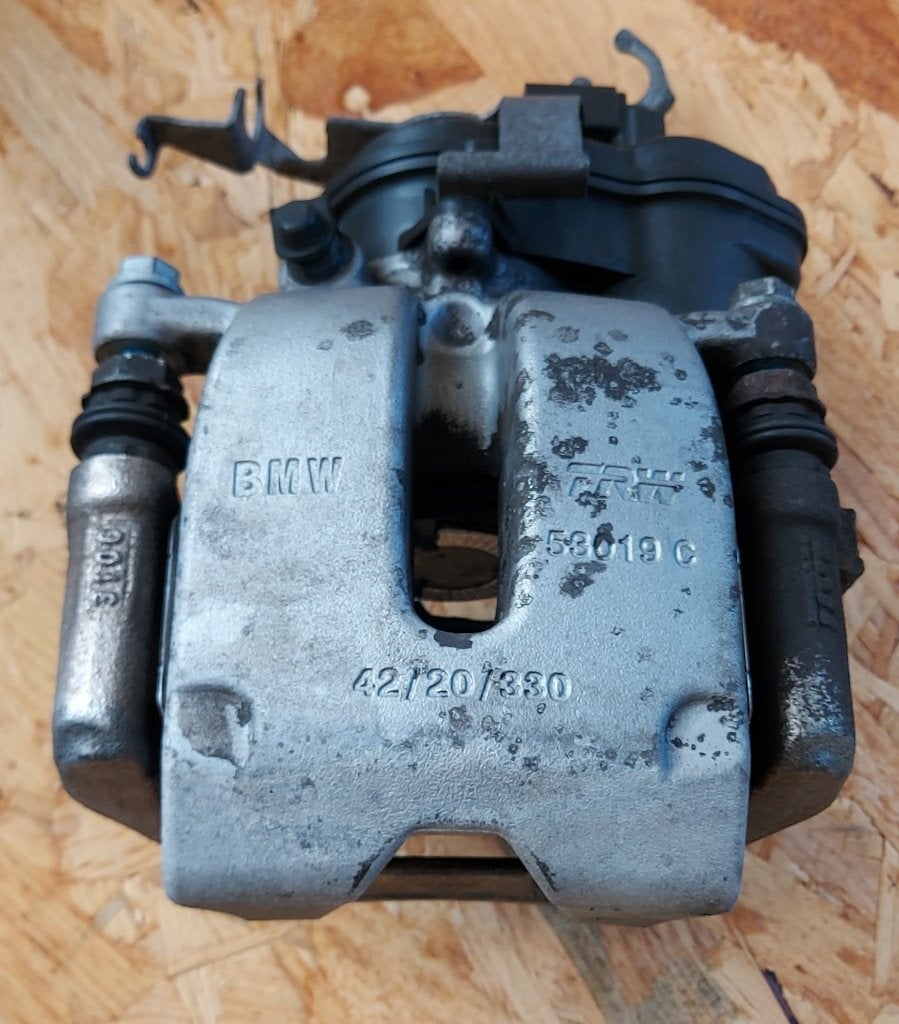 Remklauw rechts achter BMW 3 serie, 5 serie, Ophalen of Verzenden, Gebruikt, BMW