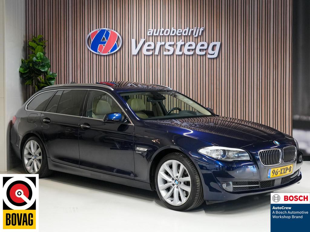 BMW 5-serie Touring 530xd High Executive, Automaat, Euro 5, Gebruikt, Beige