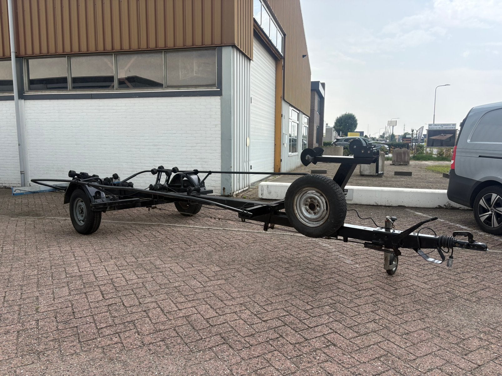 Riba BVT 1000 boot trailer voor boten tot 6 meter, Ophalen, Minder dan 1500 kg, Gebruikt, 6 tot 9 meter