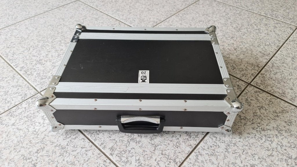 Skytec SPL 700 PA-versterker incl. flightcase, Ophalen, Gebruikt, Audio