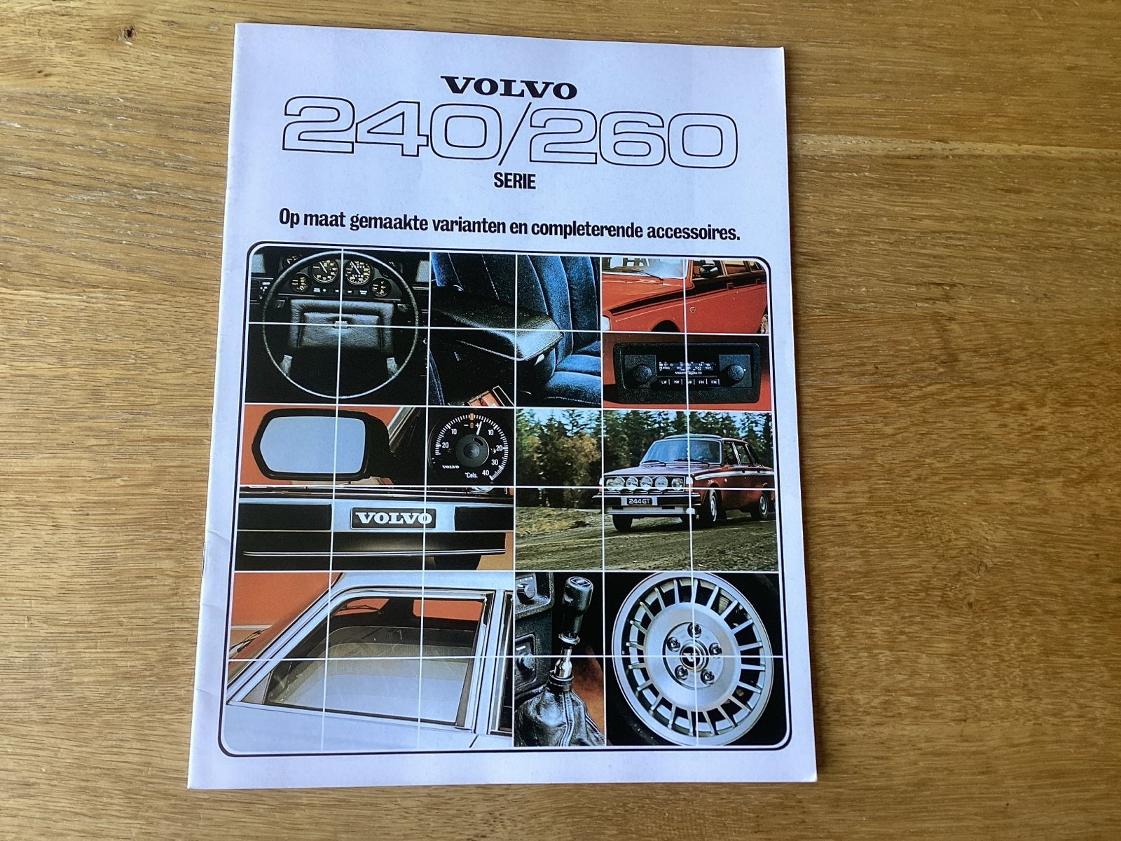 Volvo 240/260 Serie Brochure - Origineel uit 1978, Boeken, Auto's | Boeken, Ophalen of Verzenden, Zo goed als nieuw, Volvo