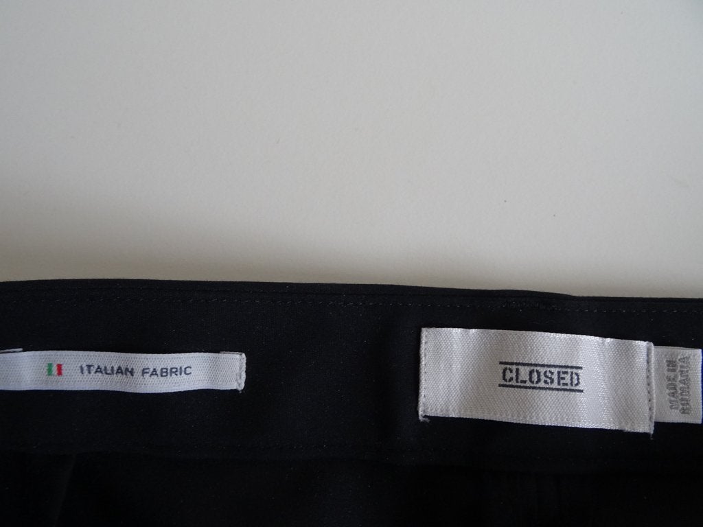 Closed zwarte pantalon mt 28 ( 41 cm taille ), Kleding | Dames, Maat 38/40 (M), Verzenden, Zo goed als nieuw, Lang