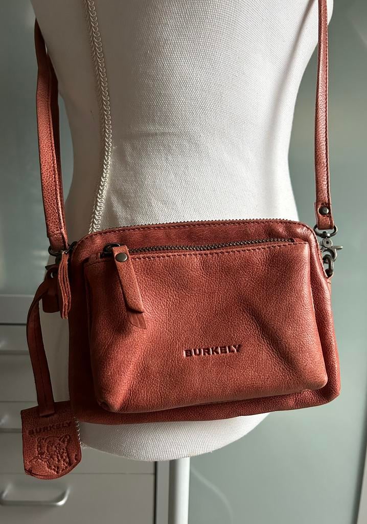 Burkely Antique Avery crossbody tasje Nieuw!!, Ophalen, Nieuw, Overige kleuren, Schoudertasje