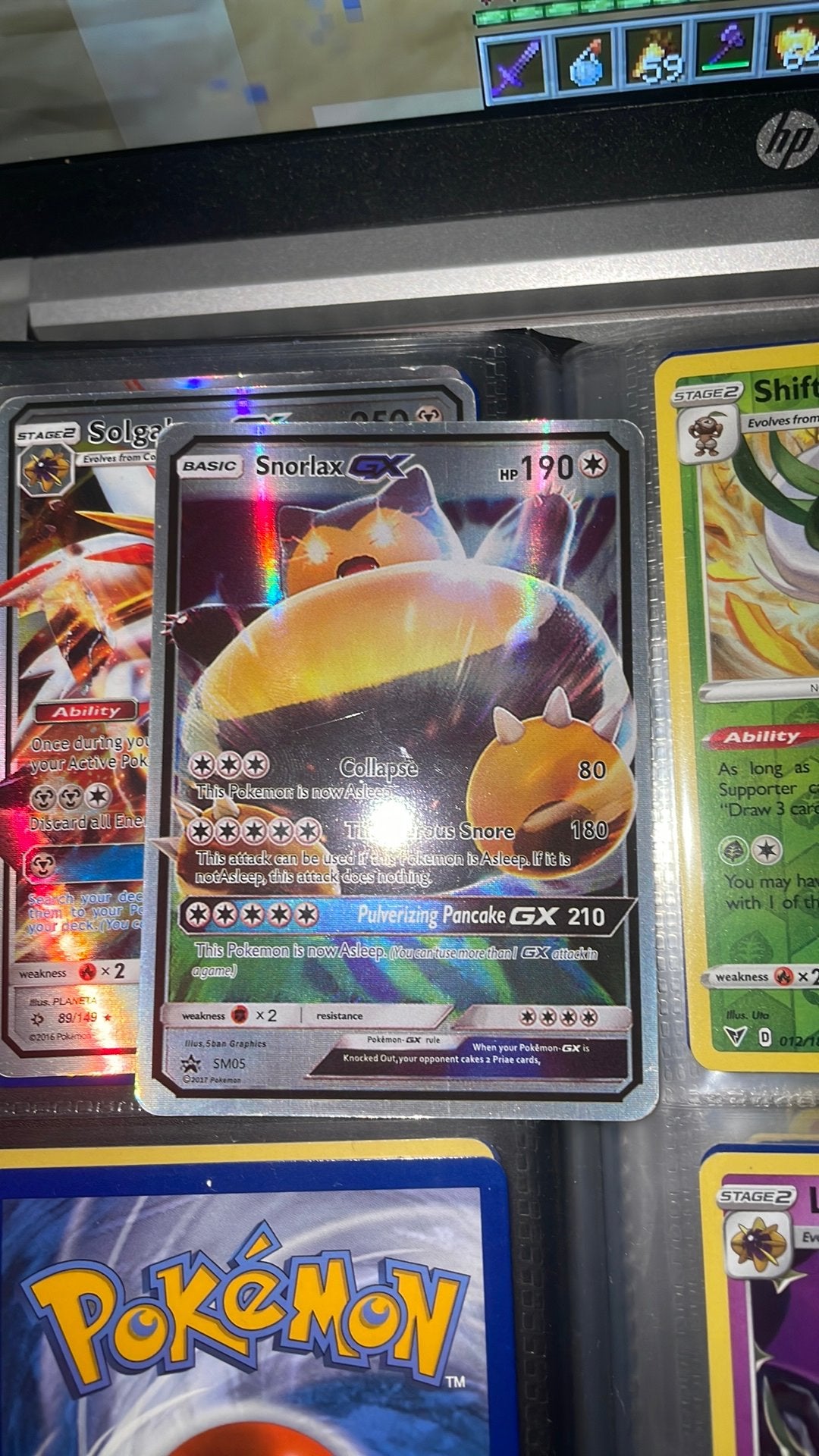 Snorlax GX - SM05, Hobby en Vrije tijd, Ophalen of Verzenden, Zo goed als nieuw
