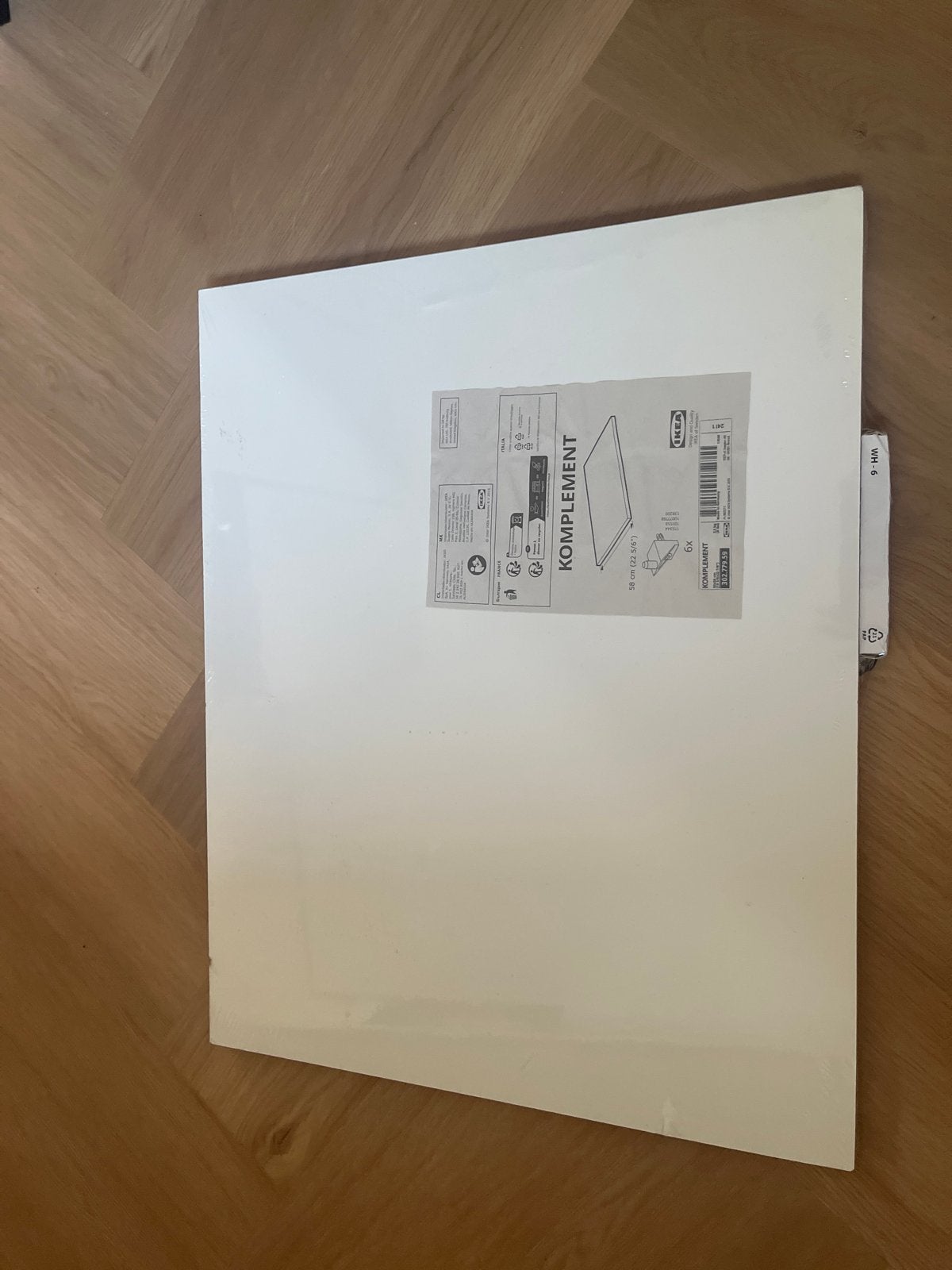 IKEA KOMPLEMENT Plank 58 cm - Nieuw in verpakking, Ophalen of Verzenden, Nieuw