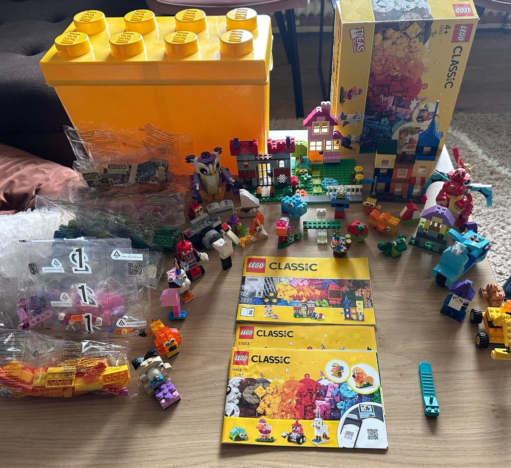 LEGO Classic 10698 & 11013 Grote Creatieve Bouwdoos Set, Kinderen en Baby's, Speelgoed | Duplo en Lego, Lego, Ophalen of Verzenden