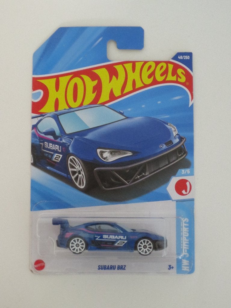 Subaru BRZ, HotWheels, 1:64, nieuw in verpakking, Ophalen of Verzenden, Nieuw, Auto