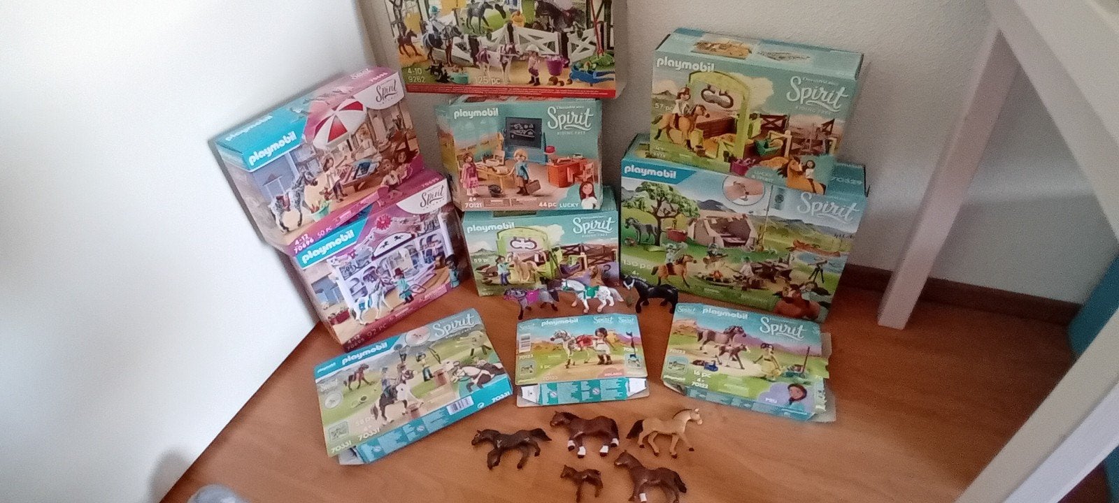 Playmobil Spirit Paarden Sets & Adventskalender, Gebruikt, Complete set, Overige typen, Ophalen of Verzenden