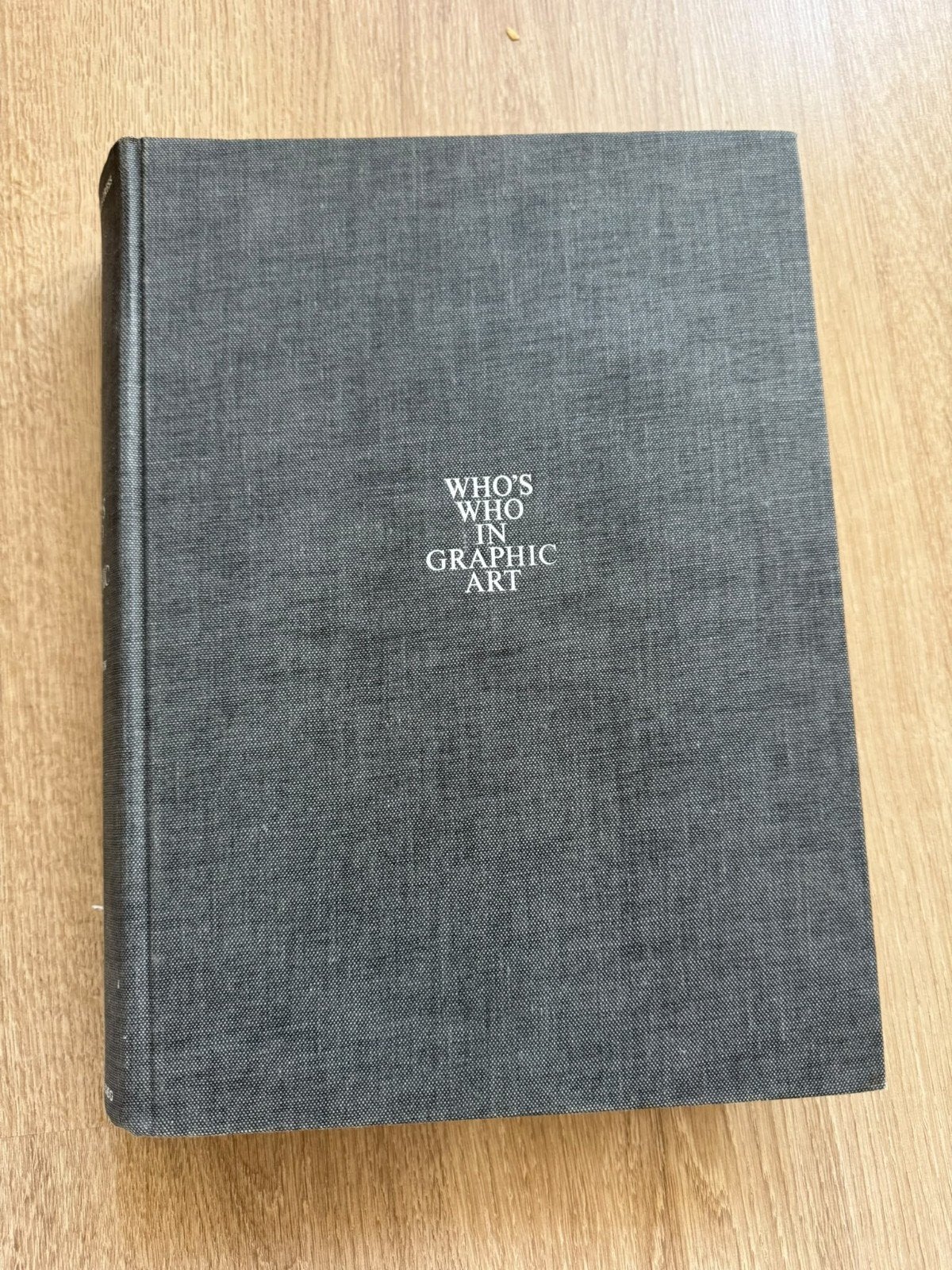 designboek: Who's Who in Graphic Art (1962), Ophalen of Verzenden