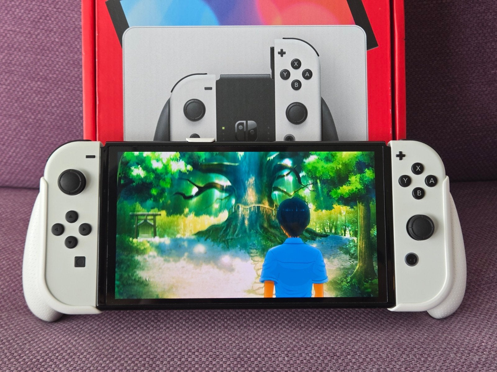 Switch OLED met games, Met games, Zo goed als nieuw, Met 1 controller, Switch OLED