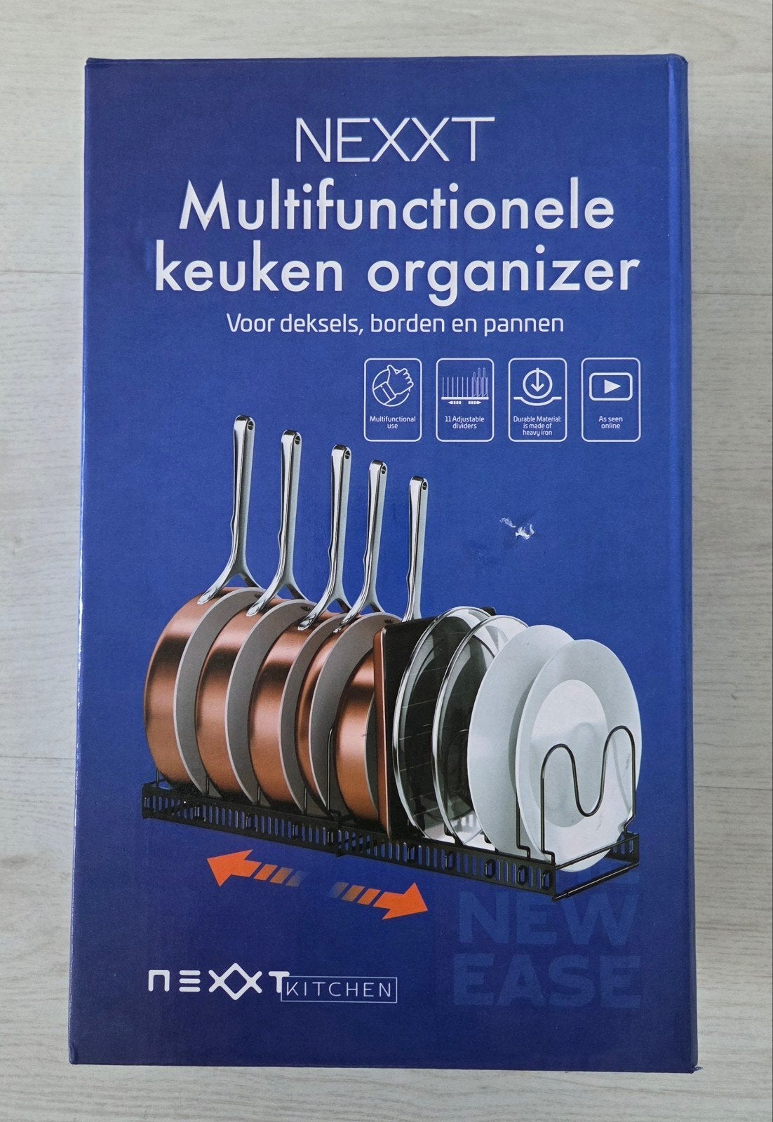 Multifunctionele keuken organizer, Huis en Inrichting, Ophalen, Nieuw, Overige materialen, Pannenset