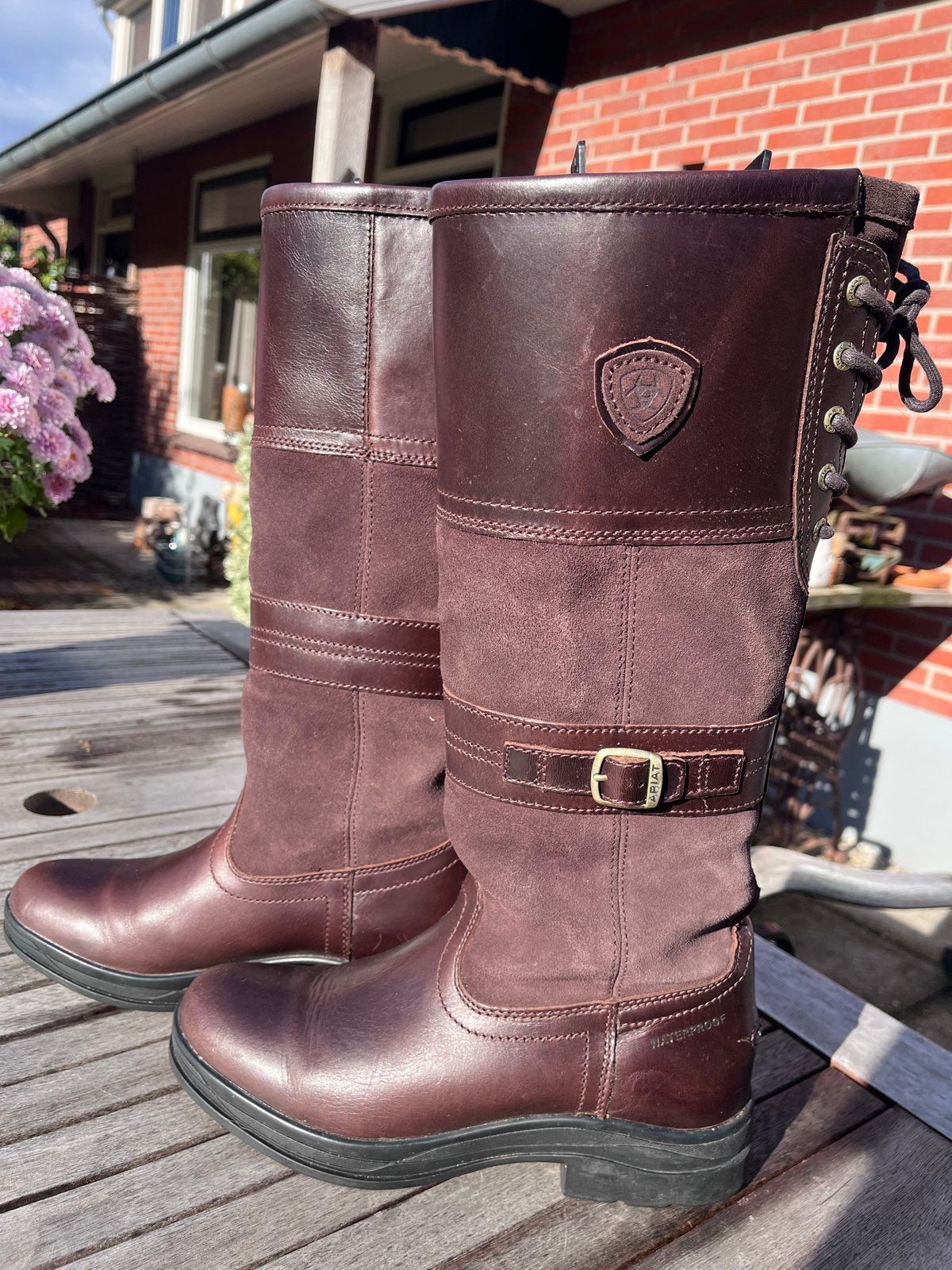Ariat Country Laarzen Maat 39, Ophalen of Verzenden, Zo goed als nieuw, Bruin, Hoge laarzen