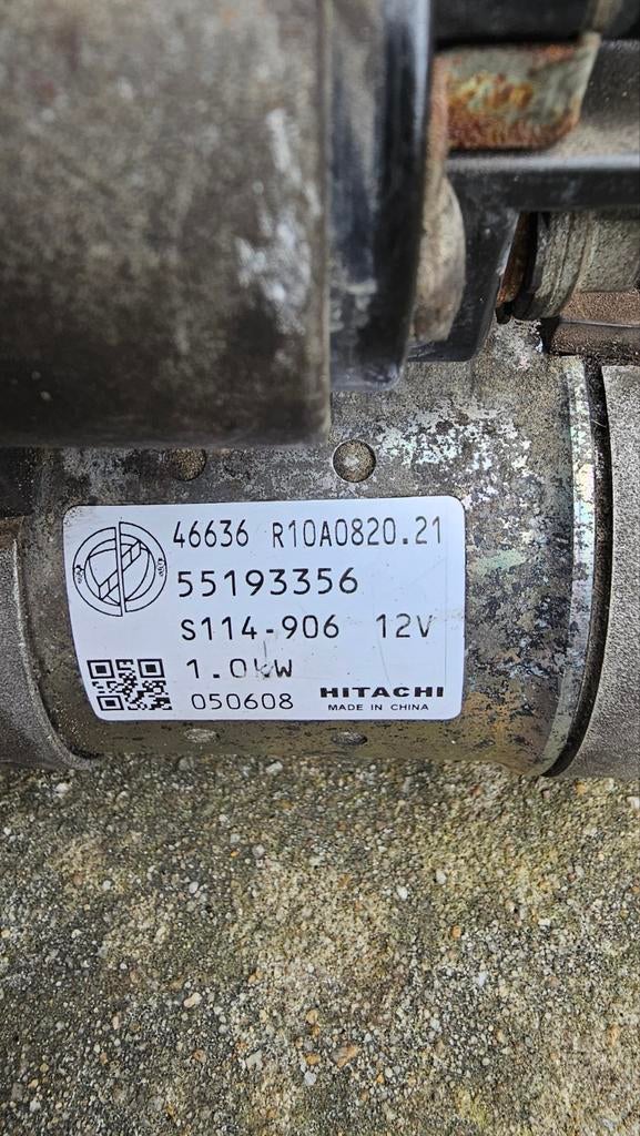 STARTMOTOR met artikelnummer 55193356, Ophalen of Verzenden, Fiat