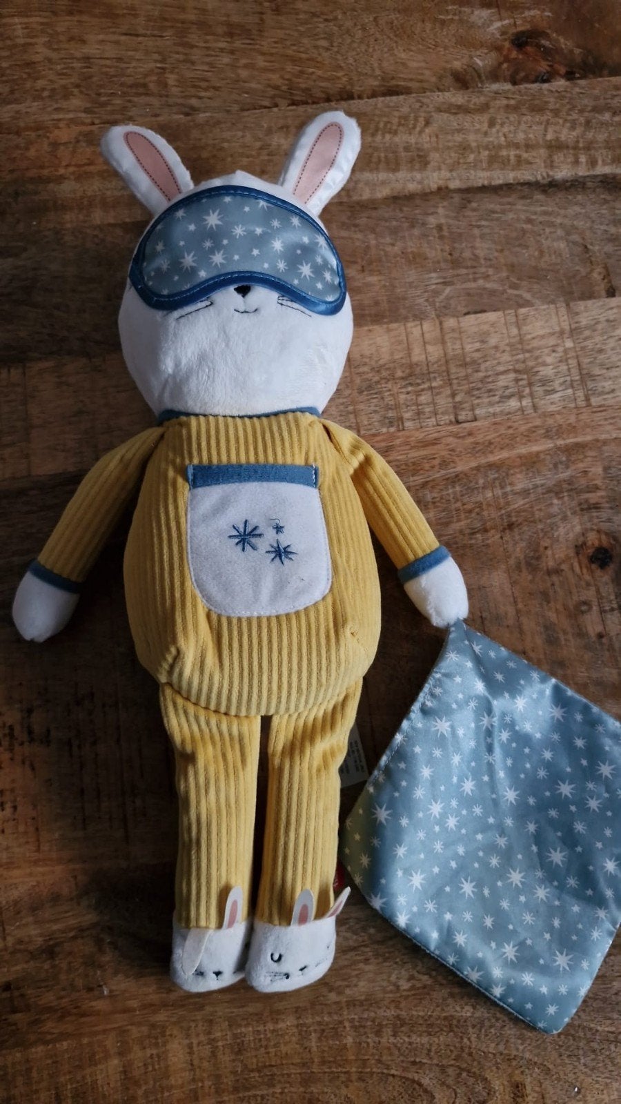 Konijn knuffel slaapvriendje, Kinderen en Baby's, Kinderkamer | Inrichting en Decoratie, Ophalen of Verzenden, Zo goed als nieuw