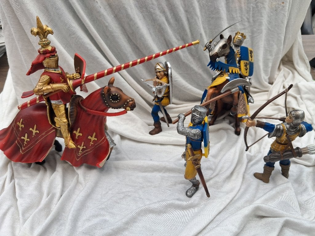 Lot ridders schleich 2003, Verzenden, Zo goed als nieuw