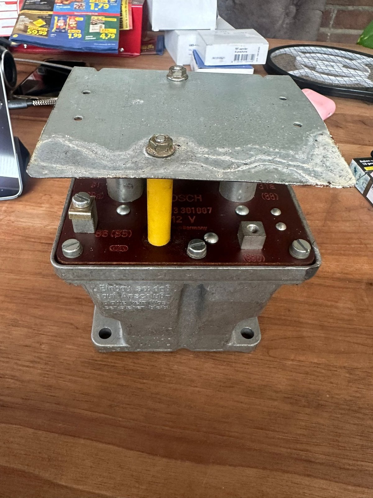 Relais 12 V, Ophalen of Verzenden, Gebruikt