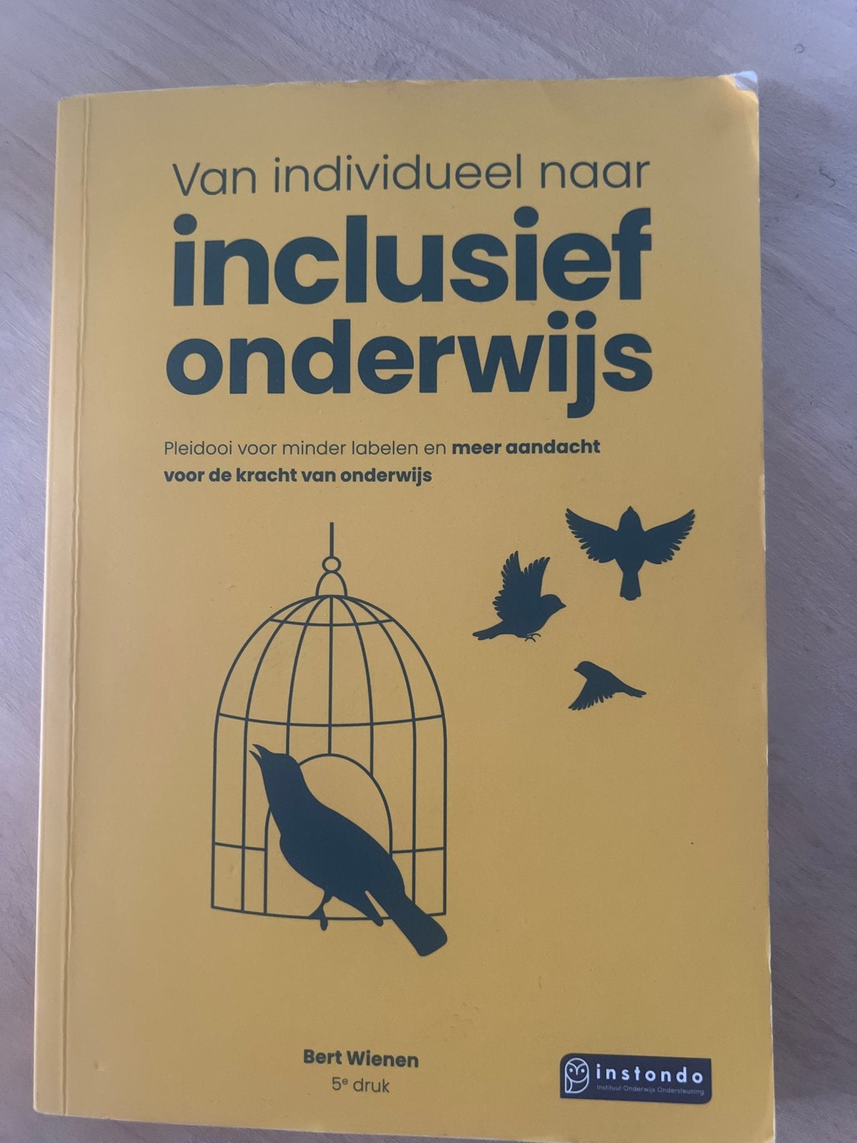 Van individueel naar inclusief onderwijs - Bert Wienen, Ophalen of Verzenden, Gamma, Gelezen, HBO