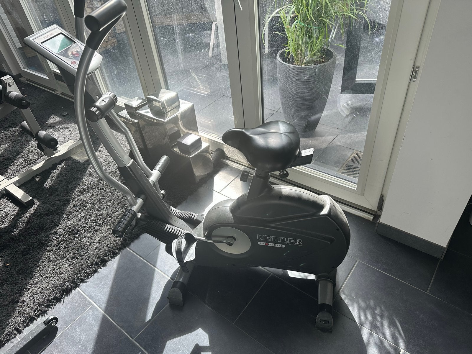 Kettler Crossbike: Hometrainer en Crosstrainer in één, Ophalen, Gebruikt, Armen, Crosstrainer
