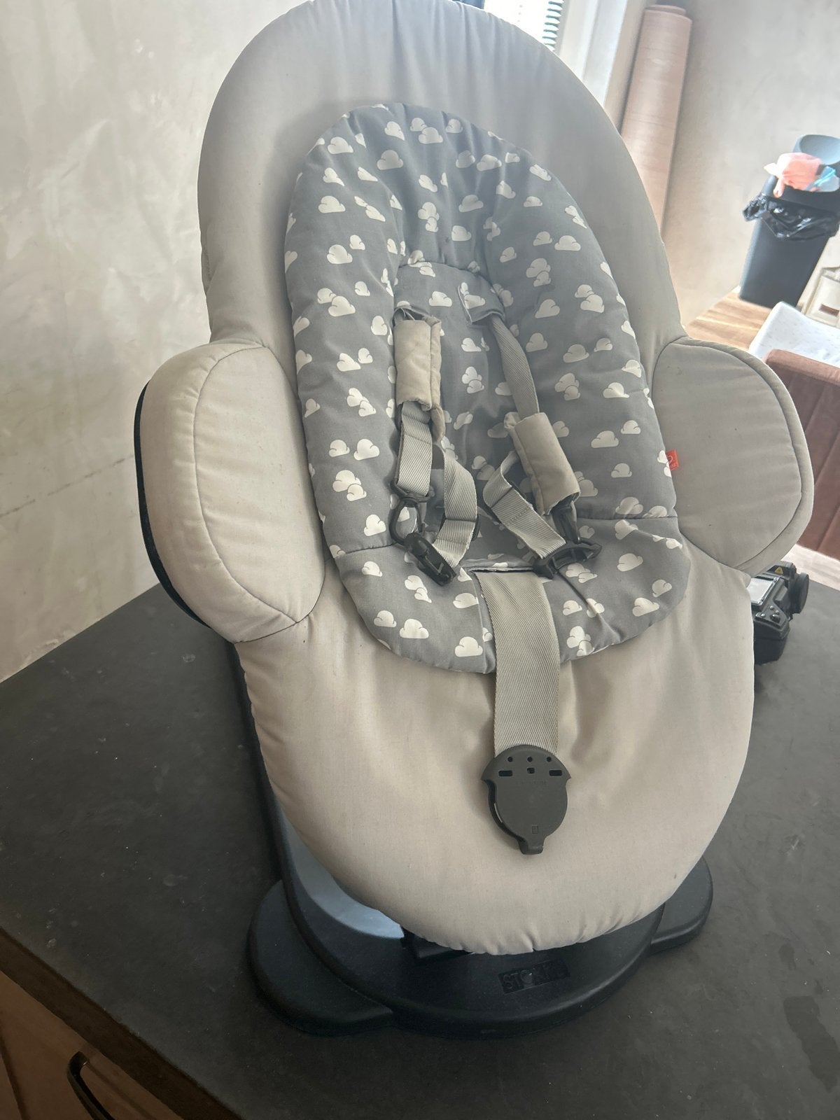 Stokke Steps Wipstoel - Kan nog een ronde mee, Kinderen en Baby's, Wipstoeltjes, Gebruikt, Wipstoel, Met gordel(s) of riempje(s)