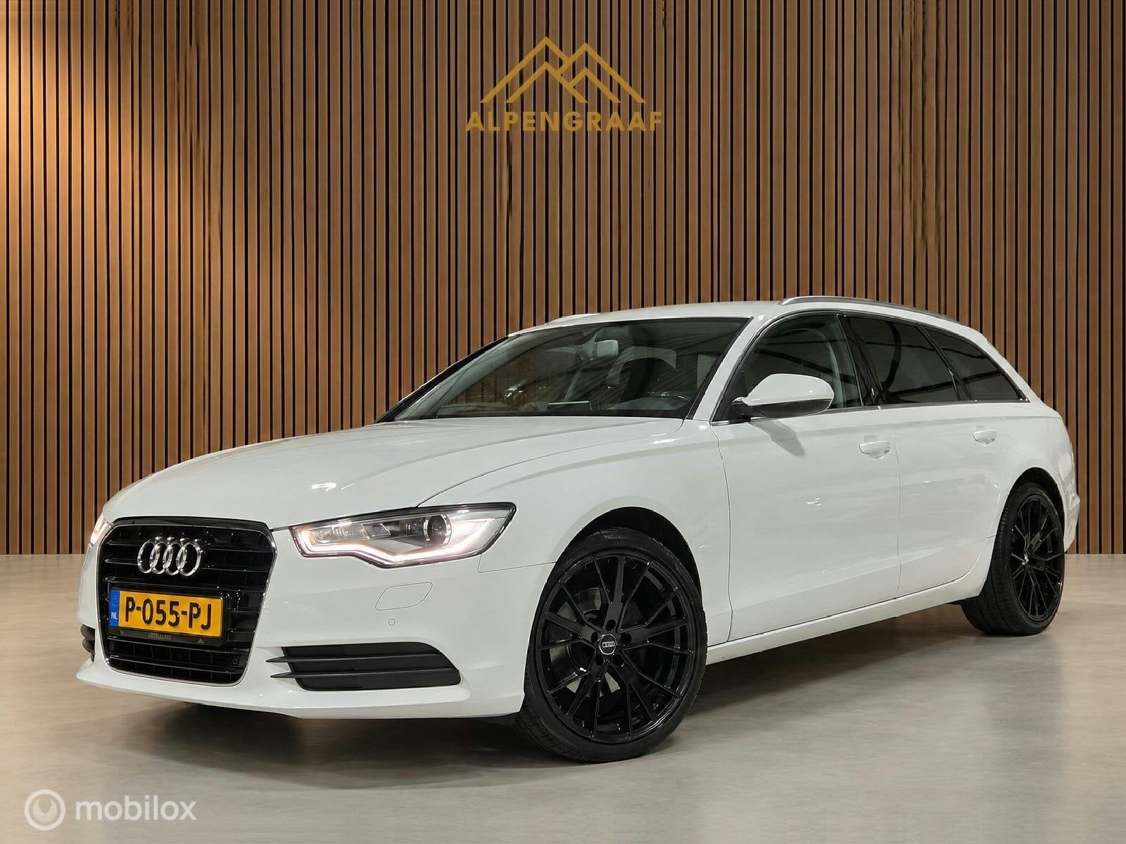 Audi A6 Avant S-line 2.0 TFSI Pro Line Dealeronderhouden, Auto's, 15 km/l, Gebruikt, Zwart, 4 cilinders