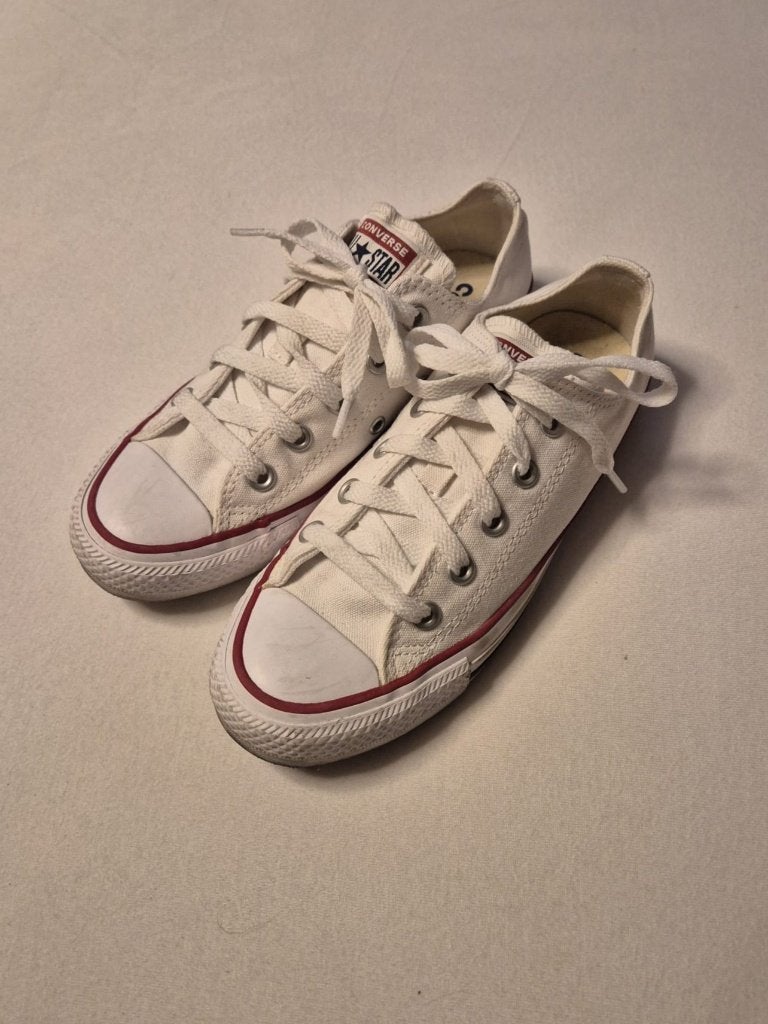 Converse Chuck Taylor All Stars laag - maat 36 - ZGAN, Wit, Ophalen of Verzenden, Converse All Stars, Sneakers of Gympen