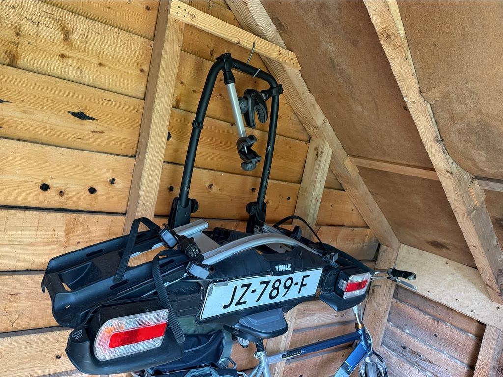 Thule Fietsendrager voor 2 fietsen - veloCompact 925, Ophalen of Verzenden, Gebruikt, Trekhaakdrager