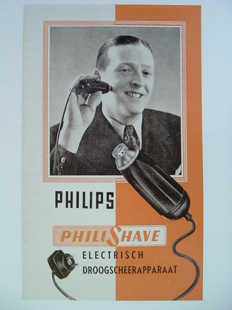 Rondom scheren - 50 jaar Philishave - Philips - 1989., Gelezen, Elektrotechniek, Ophalen of Verzenden, S. Derks