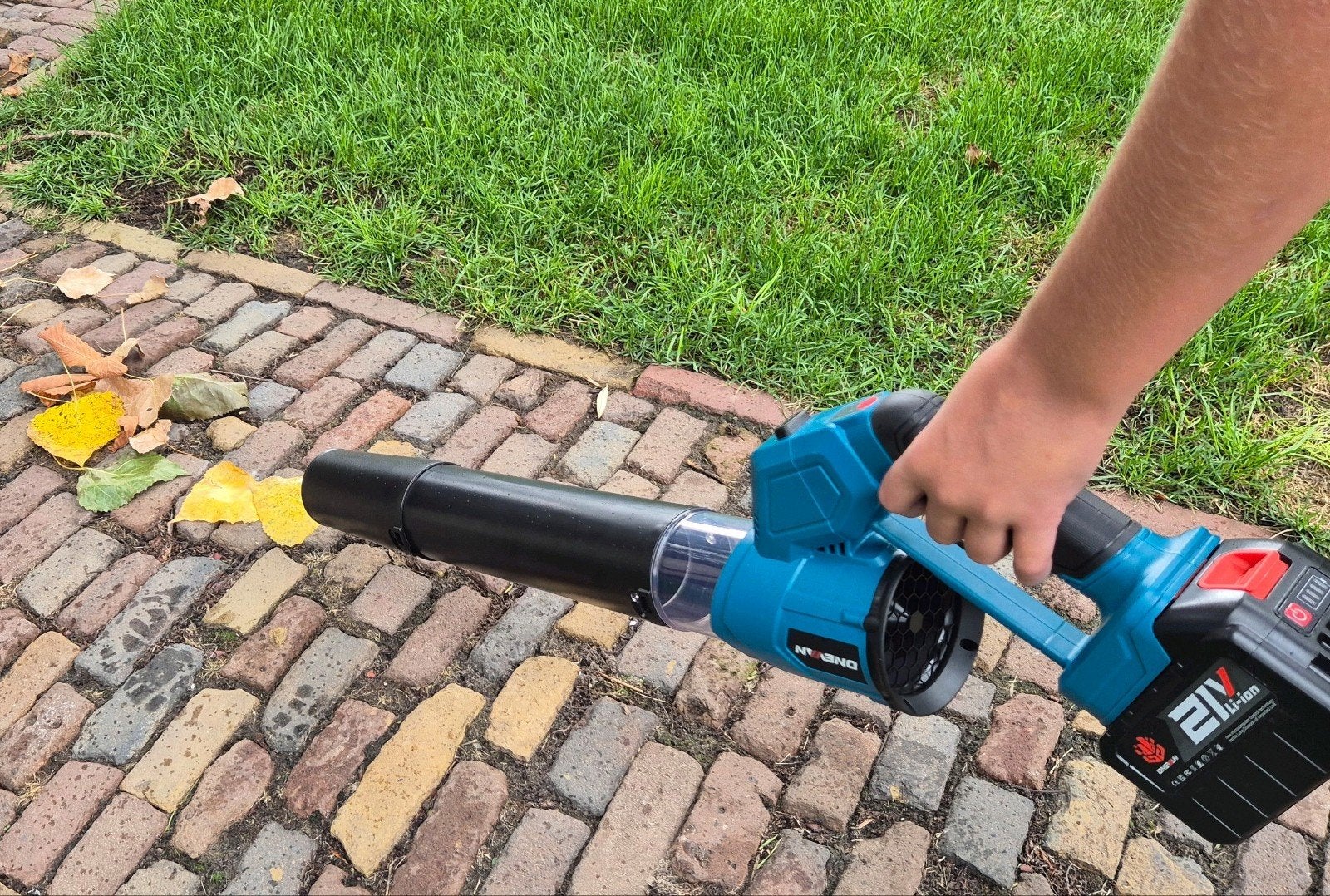 Makita compatibele accu bladblazer met 2 accu's, Ophalen of Verzenden, Nieuw, Accu, Handgedragen