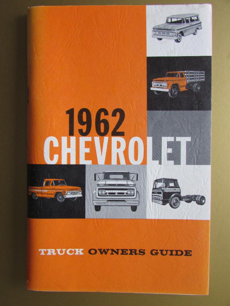1962 Chevrolet truck owners guide, Engels, Ophalen of Verzenden